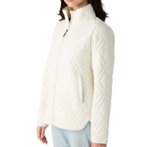 NWT Voyager Women’s Cream Quilted Jacket – Size L - Picture 3 of 12